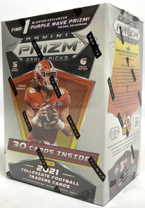 2021 Panini Prizm Draft Picks Football 6-Pack Blaster Box