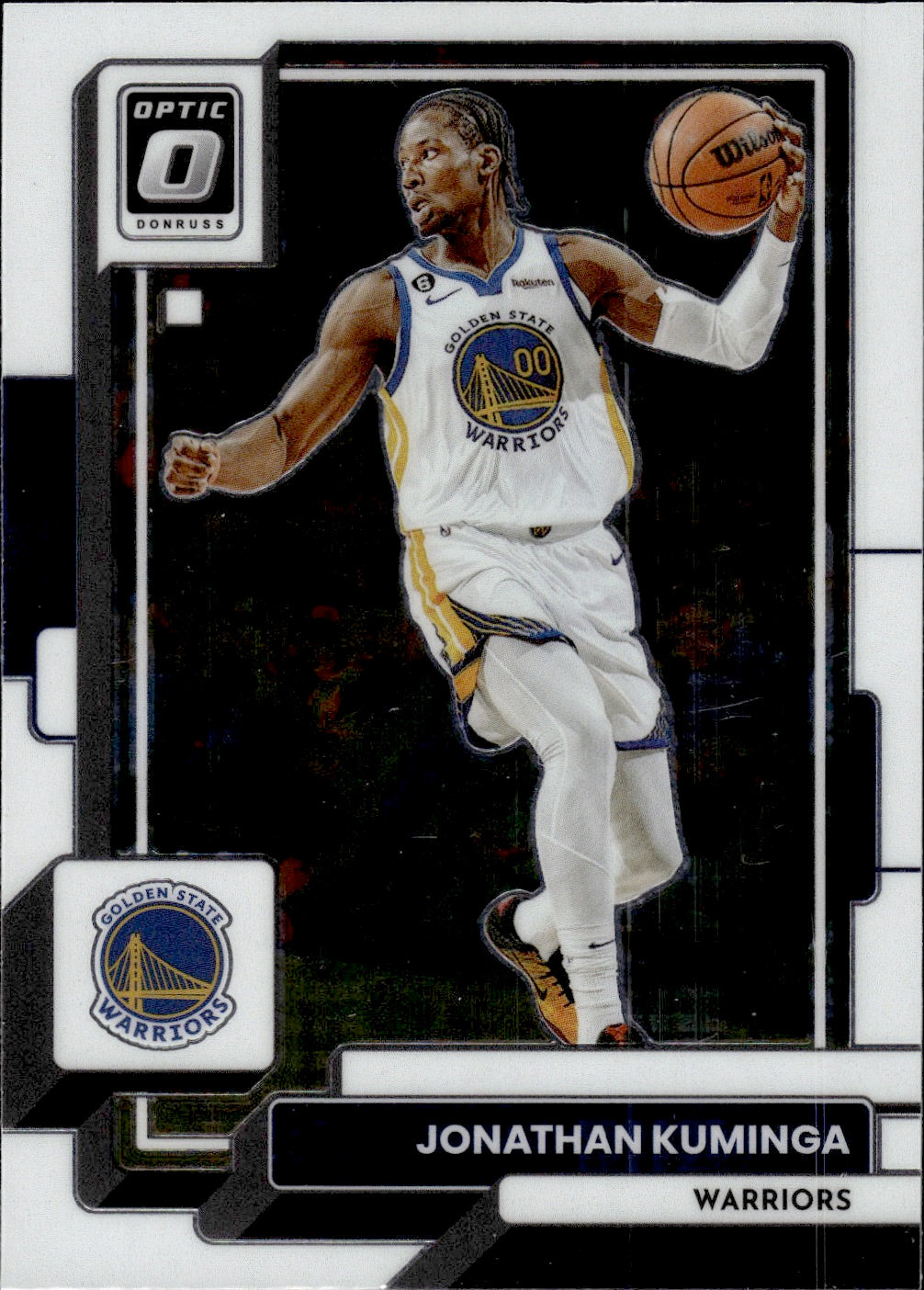 2022-23 Panini Donruss Optic Basketball #102 Jonathan Kuminga - Golden State Warriors