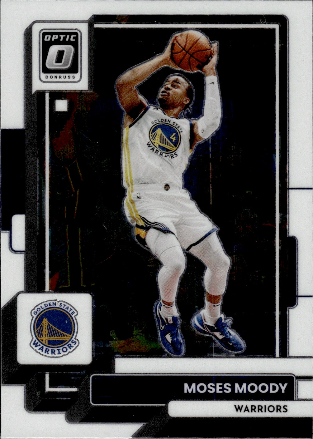 2022-23 Panini Donruss Optic Basketball #88 Moses Moody - Golden State Warriors