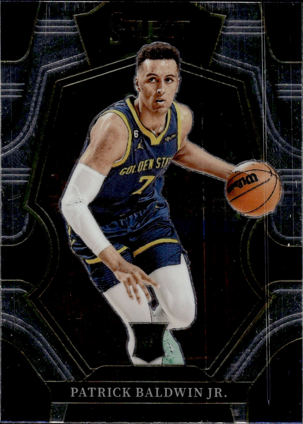 2022-23 Panini Select Basketball Premier Level #193 Patrick Baldwin Jr - Golden State Warriors