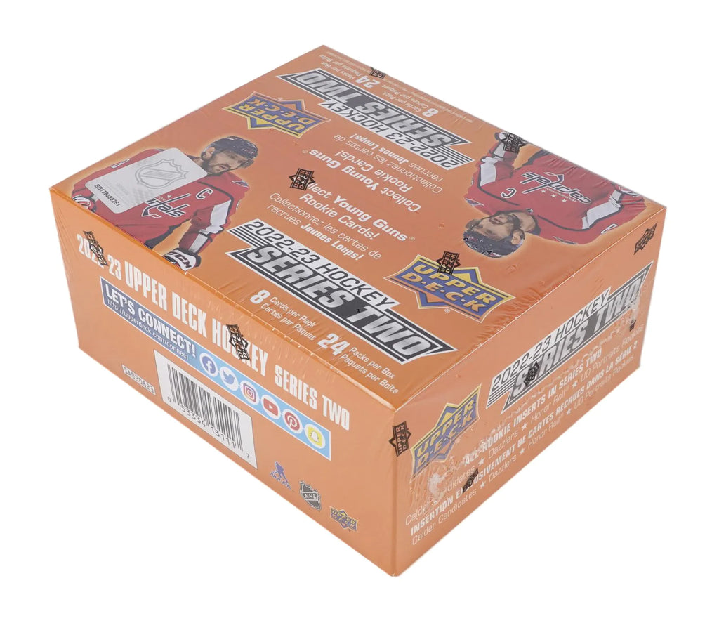 2022/23 Upper Deck Series 2 Hockey Retail 24-Pack Box