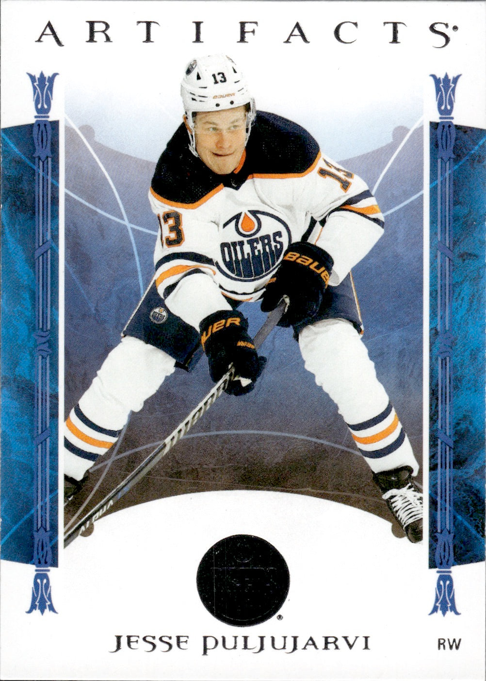 2022-23 Upper Deck Artifacts Hockey Base #58 Jesse Puljujarvi - Edmonton Oilers