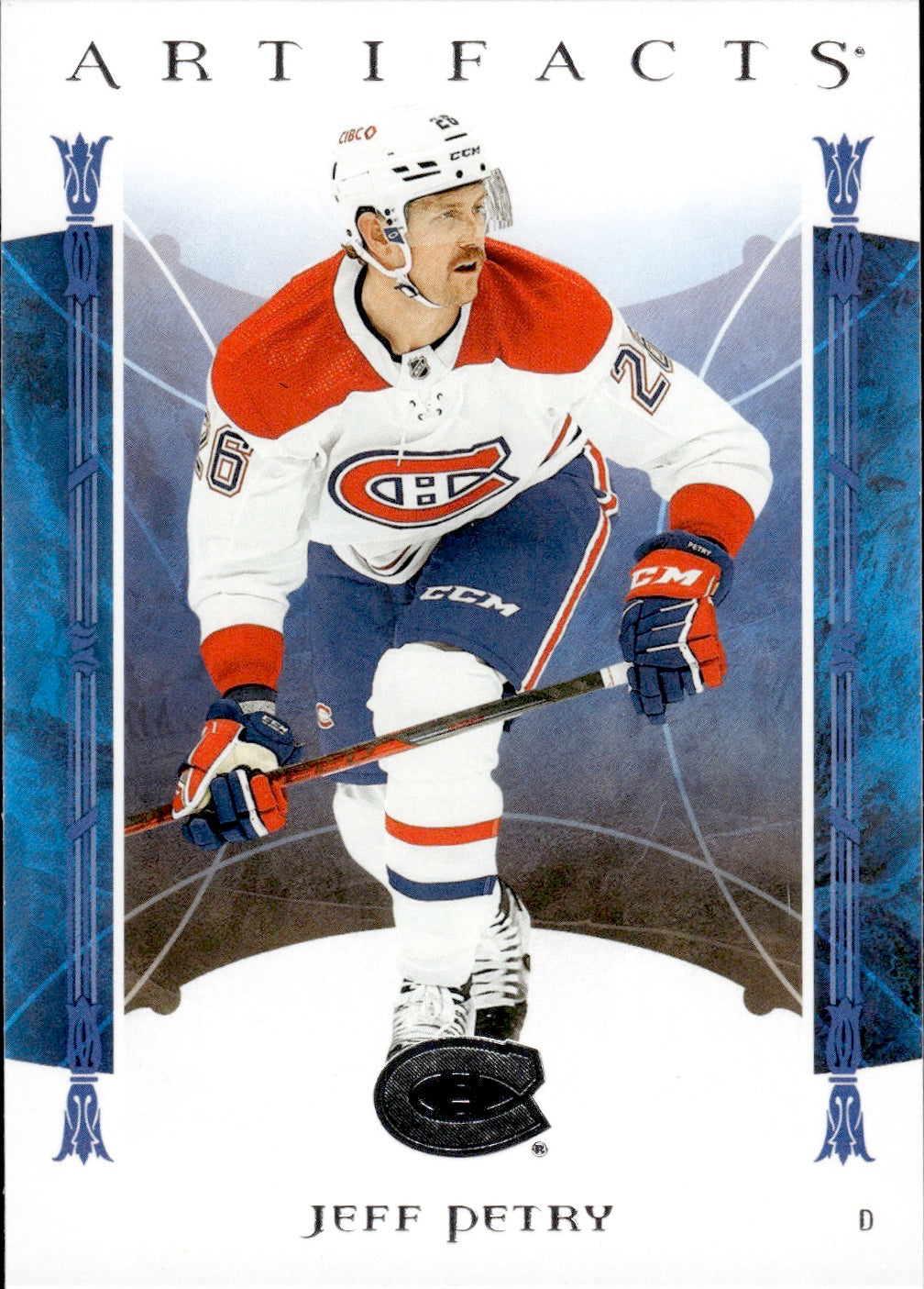 2022-23 Upper Deck Artifacts Hockey Base #77 Jeff Petry - Montreal Canadiens