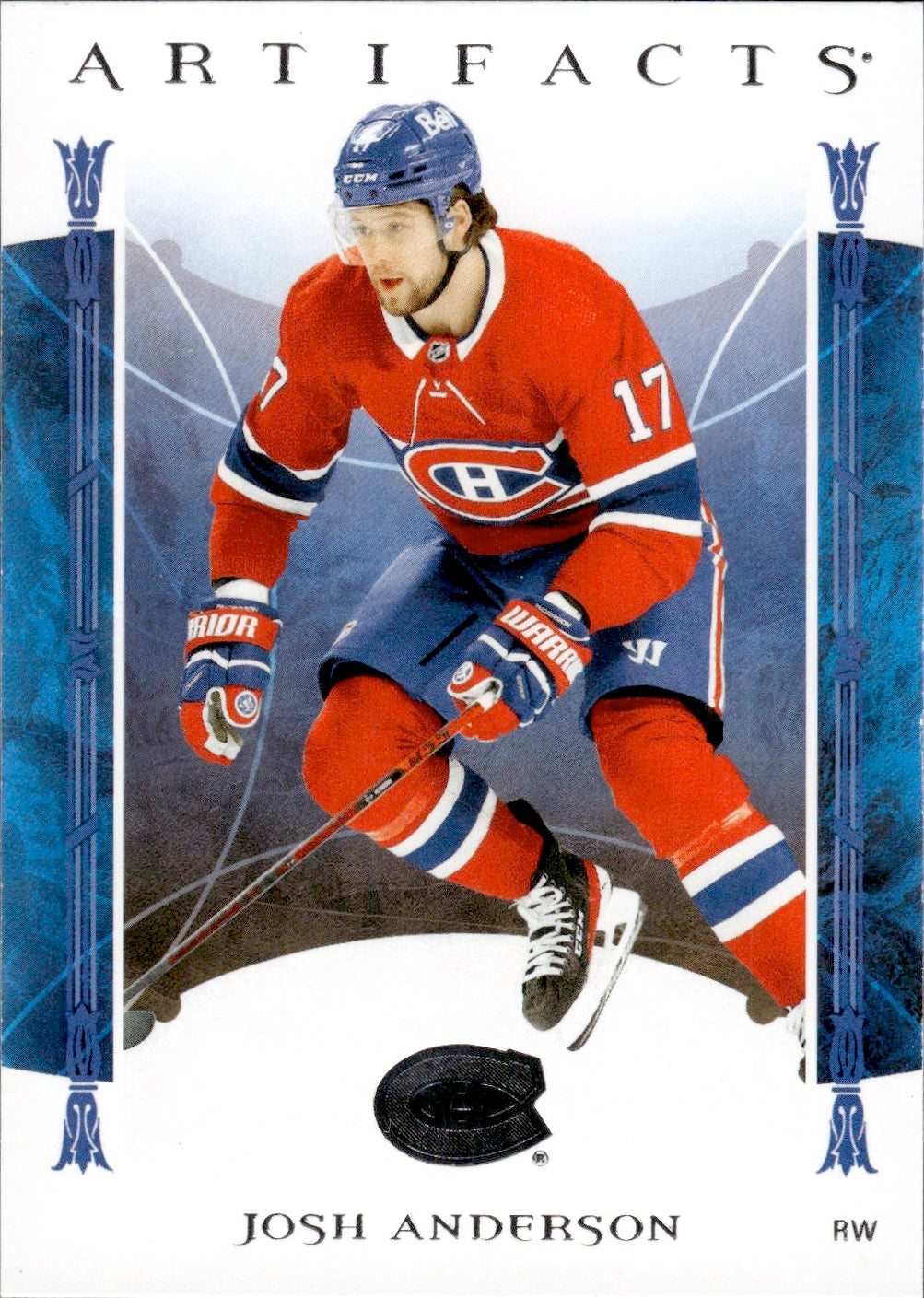 2022-23 Upper Deck Artifacts Hockey Base #99 Josh Anderson - Montreal Canadiens