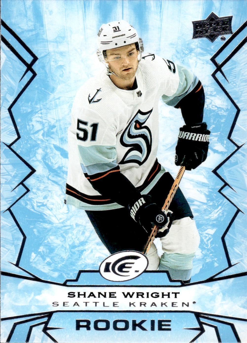 2022-23 Upper Deck Ice Hockey - Base - Rookie #125 Shane Wright - Seattle Kraken