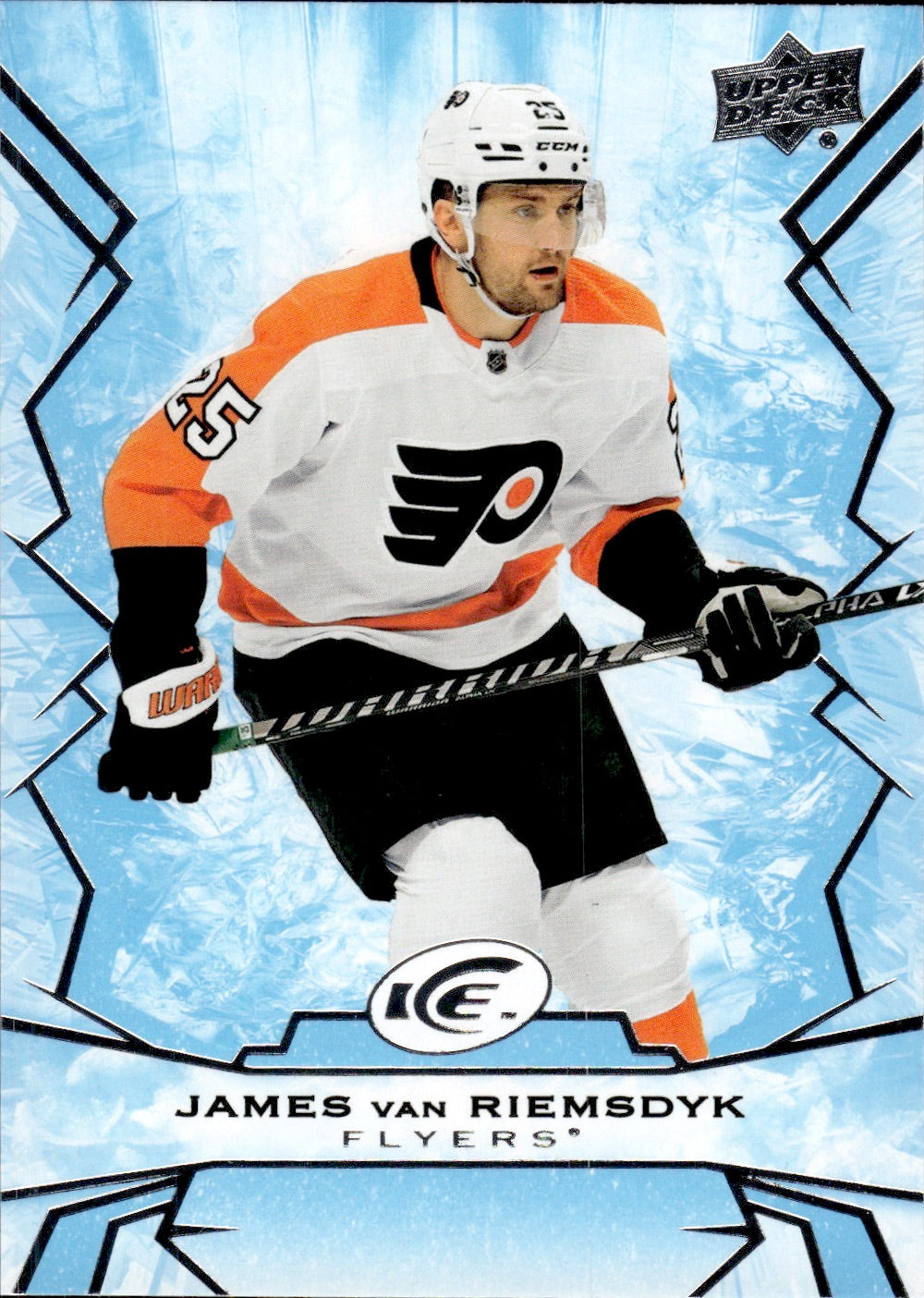 2022-23 Upper Deck Ice Hockey - Base #14 James Van Riemsdyk - Philadelphia Flyers