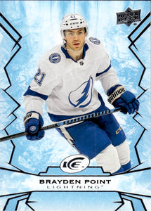 2022-23 Upper Deck Ice Hockey - Base #25 Brayden Point - Tampa Bay Lightning