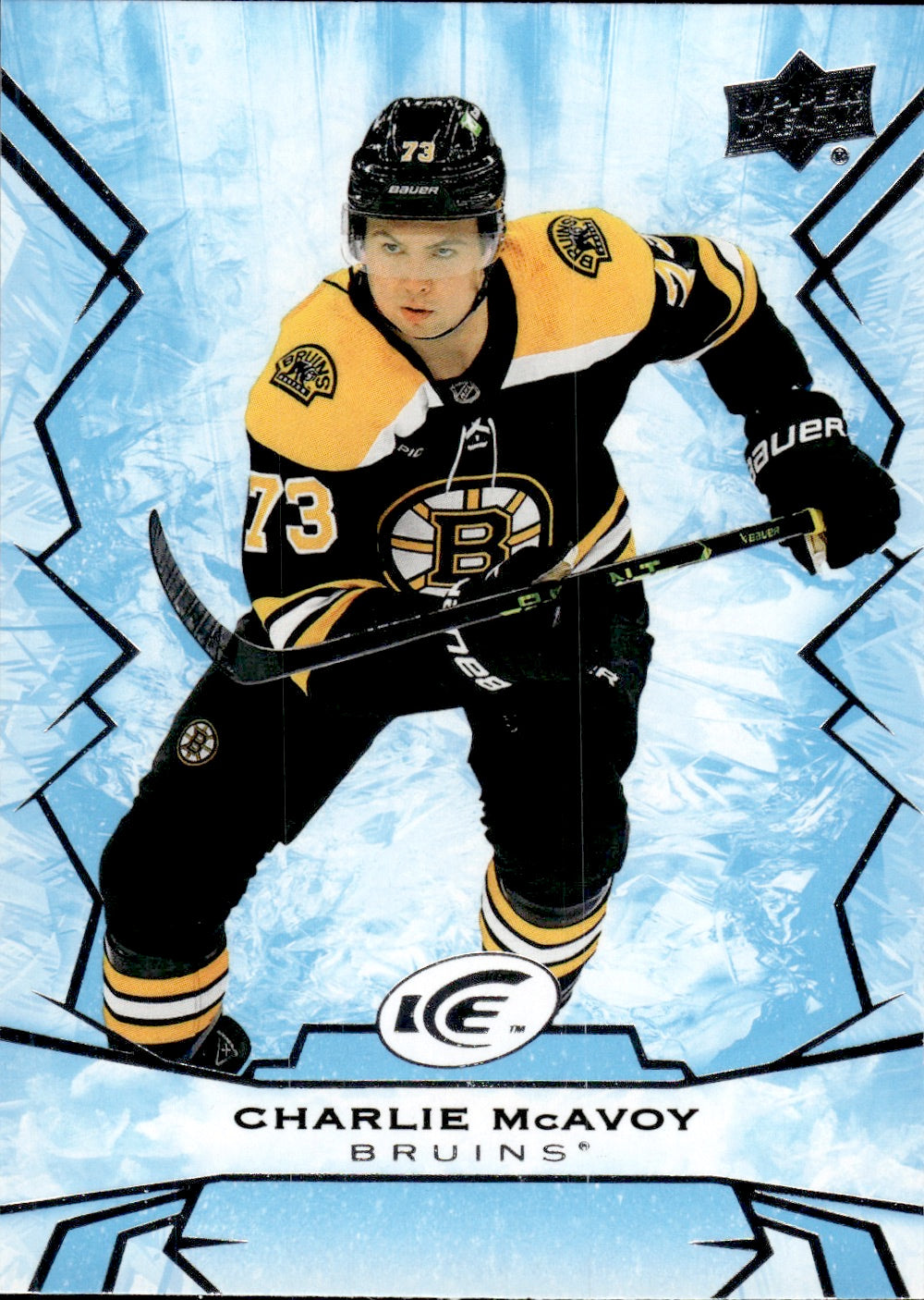 2022-23 Upper Deck Ice Hockey - Base #45 Charlie McAvoy - Boston Bruins