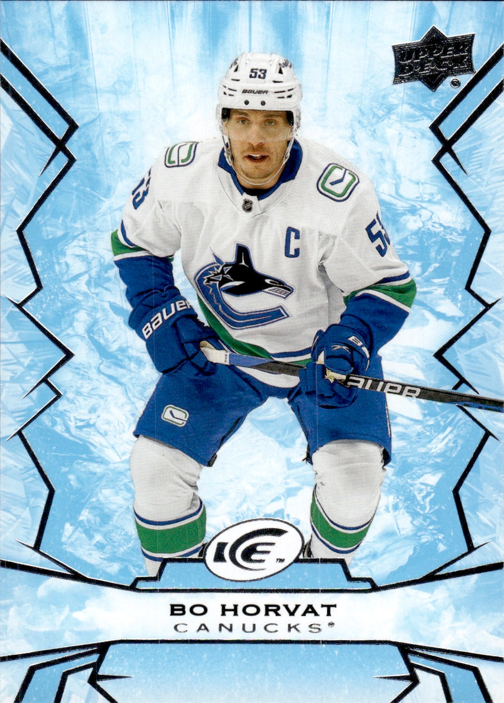 2022-23 Upper Deck Ice Hockey - Base #49 Bo Horvat - Vancouver Cunucks