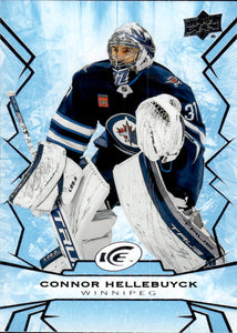 2022-23 Upper Deck Ice Hockey - Base #67 Connor Hellebuyck - Winnipeg Jets