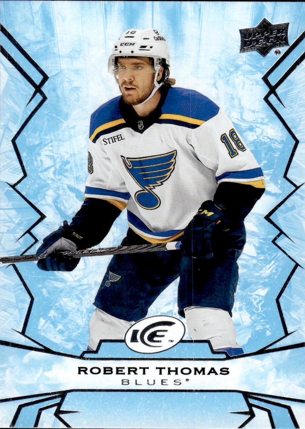 2022-23 Upper Deck Ice Hockey - Base #6 Robert Thomas - St. Louis Blues