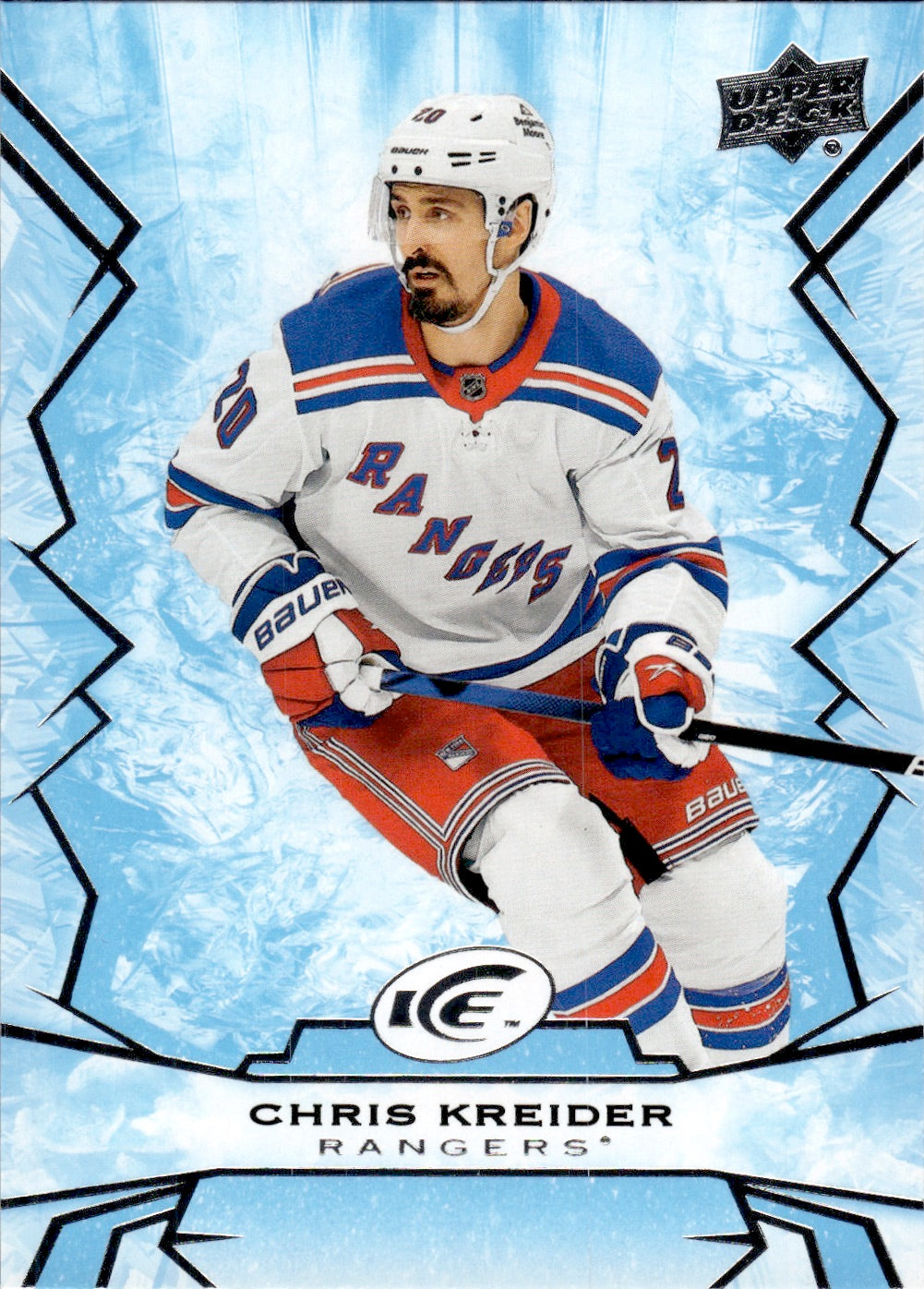 2022-23 Upper Deck Ice Hockey - Base #77 Chris Kreider - New York Rangers