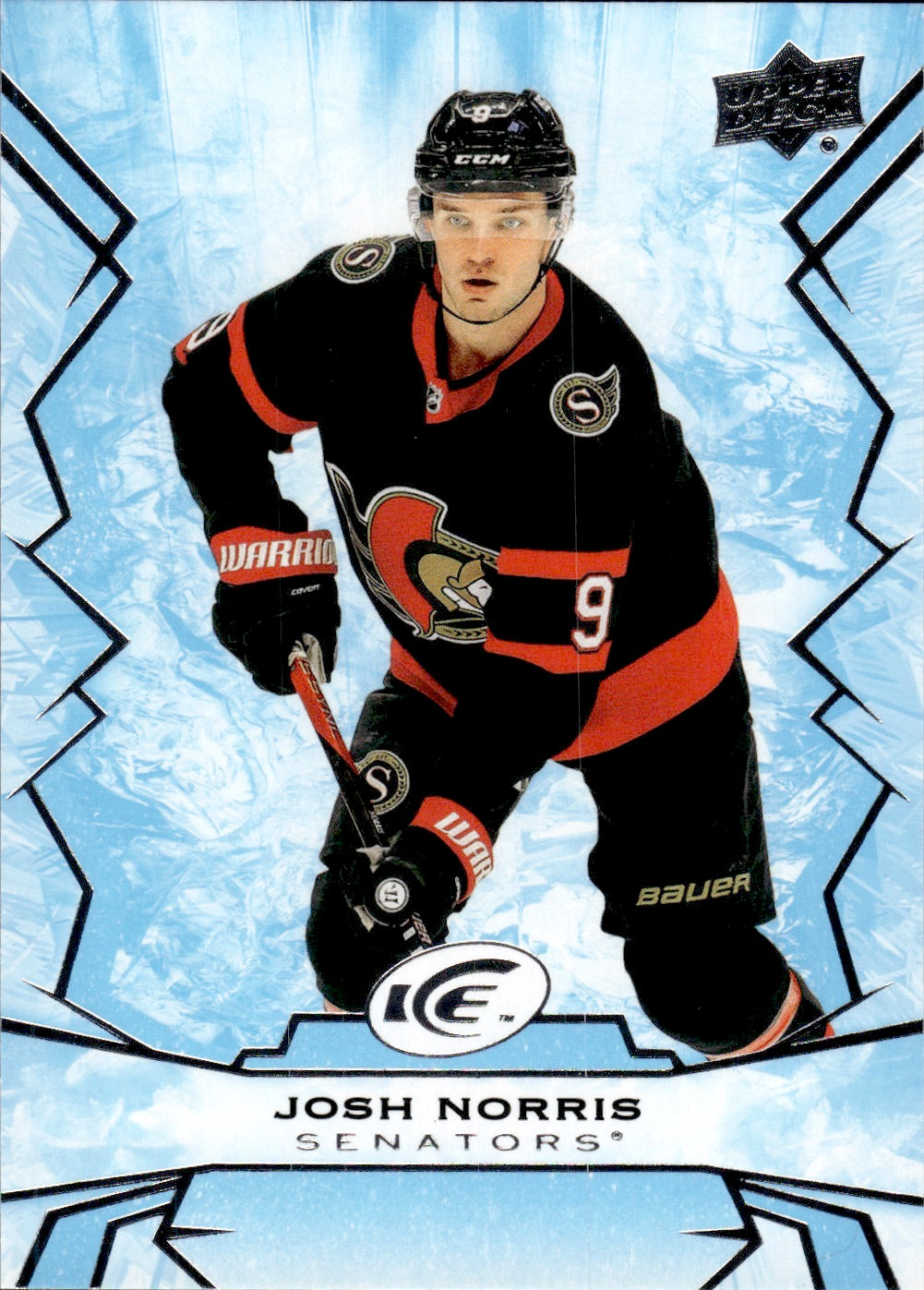 2022-23 Upper Deck Ice Hockey - Base #81 Josh Norris - Ottawa Senators