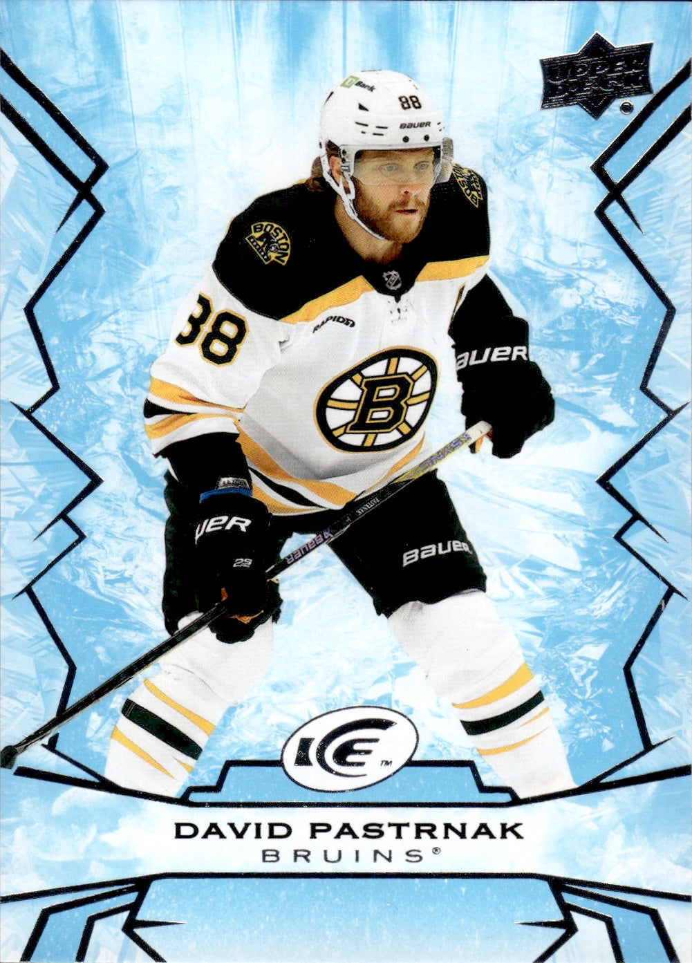 2022-23 Upper Deck Ice Hockey - Base #85 David Pastrnak - Boston Bruins