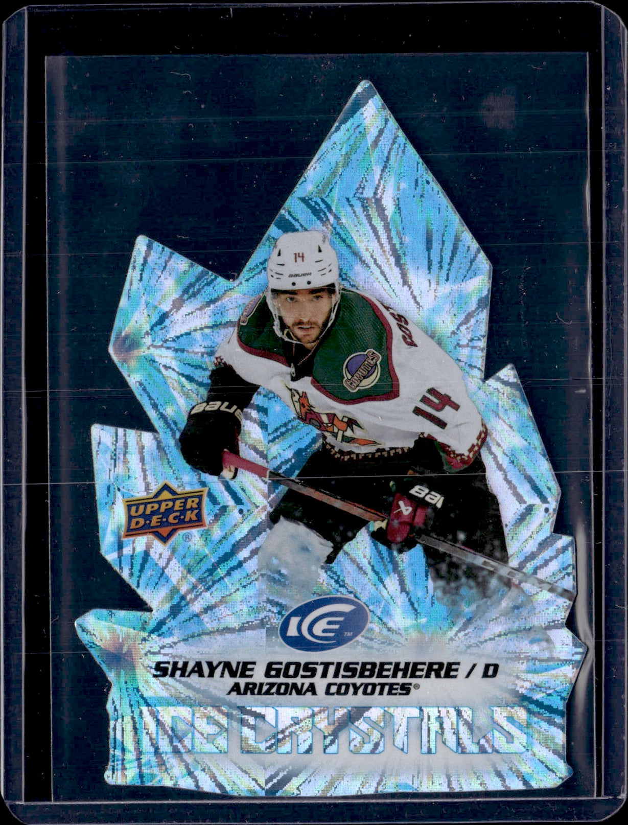 2022-23 Upper Deck Ice Hockey - Ice Crystals #IC-31 Shayne Gostisbehere - Arizona Coyotes