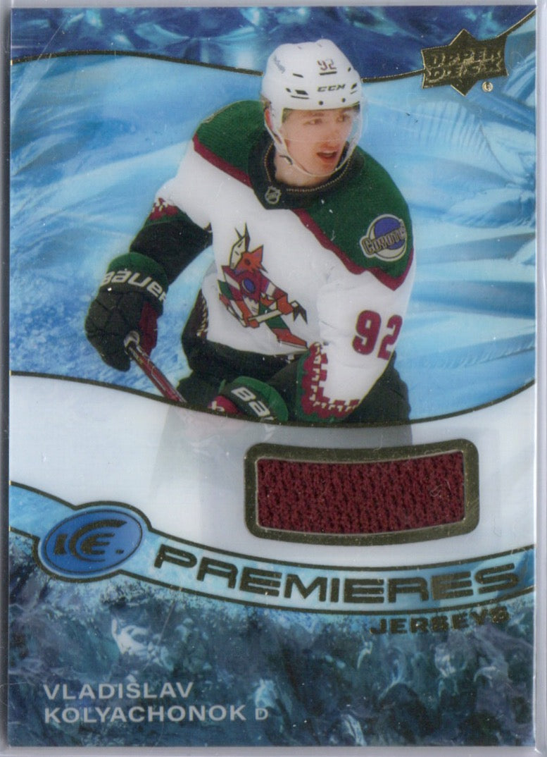 2022-23 Upper Deck Ice Hockey - Ice Premier Jerserys #IPA-VK Vladislav Kolyachonok - Arizona Coyotes