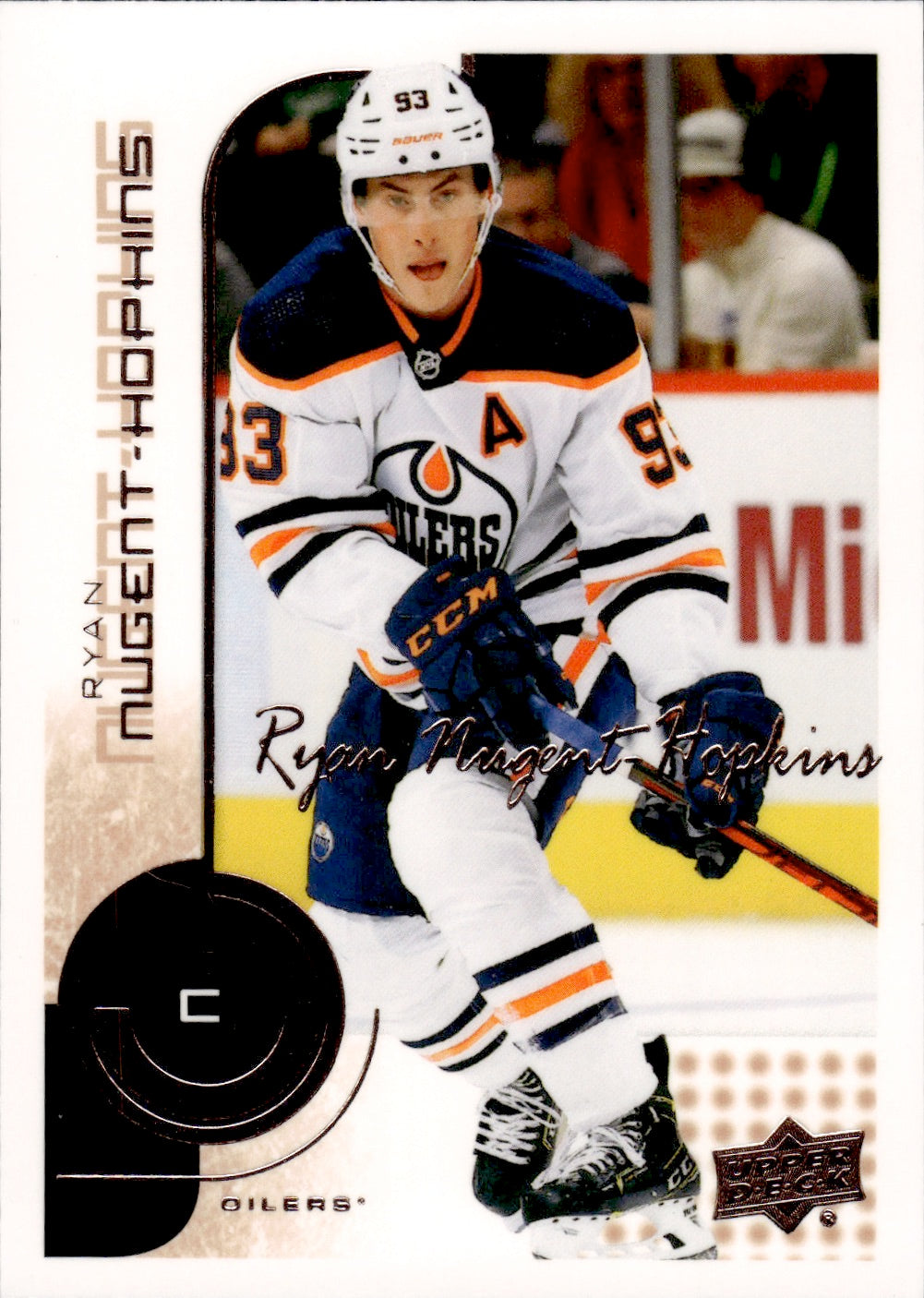 2022-23 Upper Deck MVP Hockey 20th Anniversery #28 Ryan Nugent-Hopkins - Edmonton Oilers