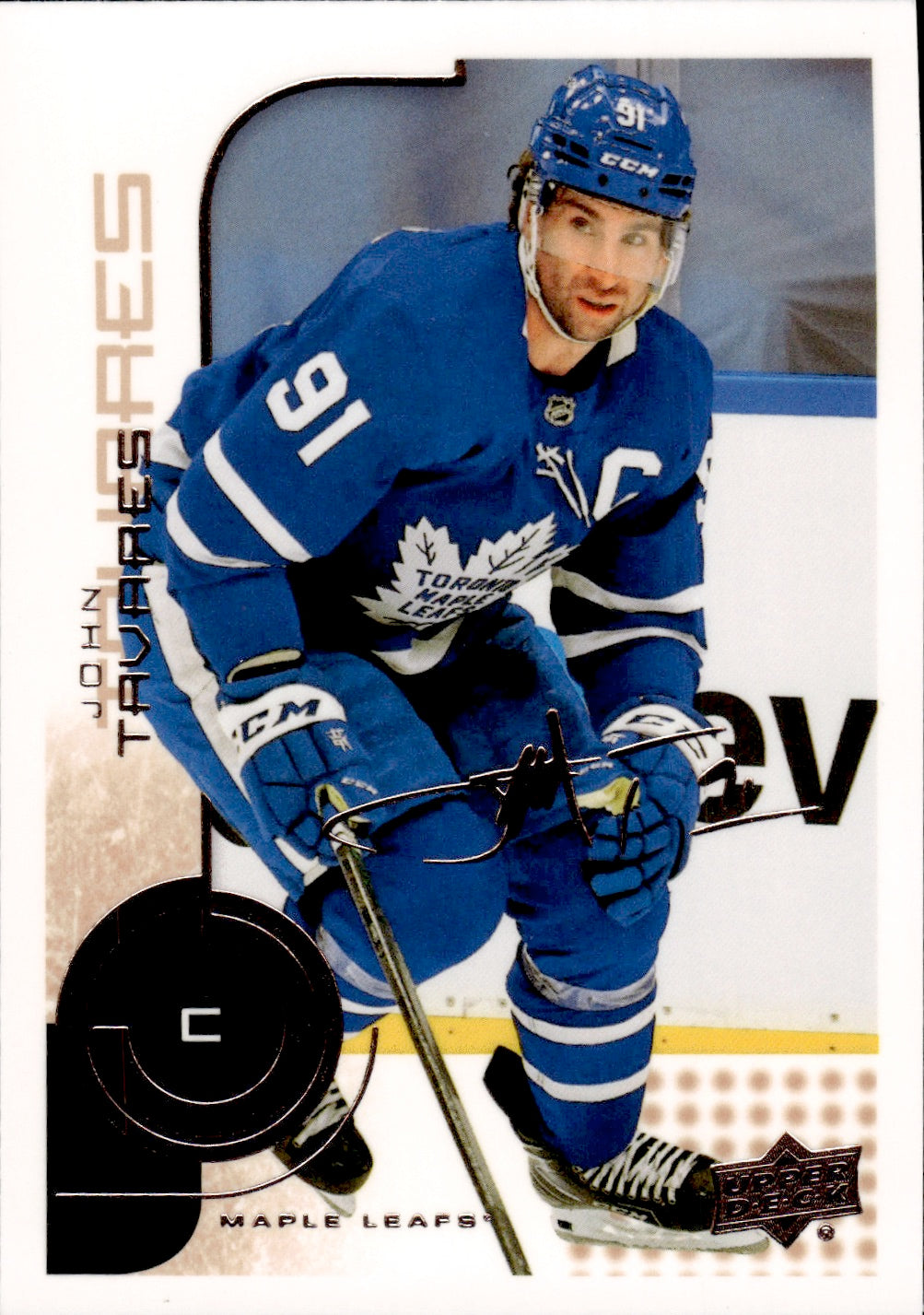 2022-23 Upper Deck MVP Hockey 20th Anniversery #43 John Tavares - Toronto Maple Leafs