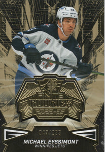 2022-23 Upper Deck SPX Hockey - Finite Rookies /299 #F-32 Michael Eyssimont - Winnipeg Jets