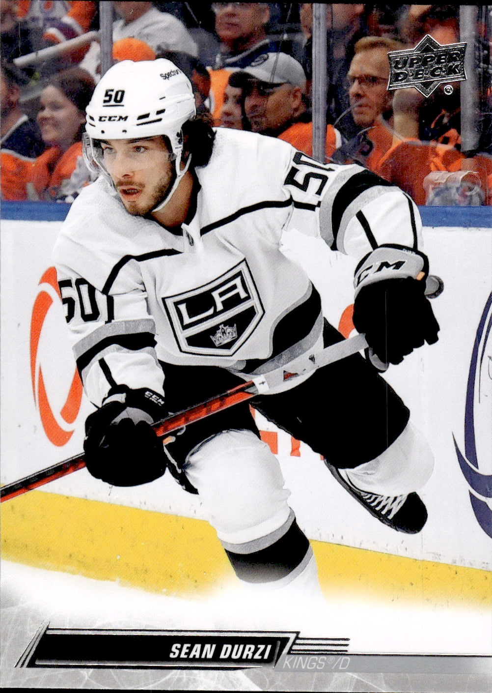 2022-23 Upper Deck Series 1 Hockey Base #83 Sean Durzi - Los Angeles Kings