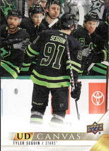 2022-23 Upper Deck Series 1 Hockey Canvas #C29 Tyler Seguin - Dallas Stars