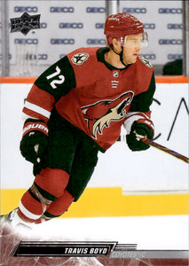 2022-23 Upper Deck Series 2 Hockey Base #260 Travis Boyd - Arizona Coyotes