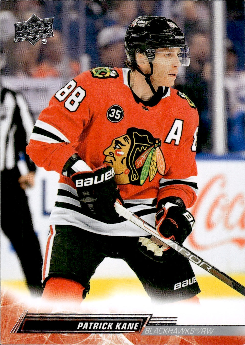 2022-23 Upper Deck Series 2 Hockey Base #290 Patrick Kane - Chicago Blackhawks