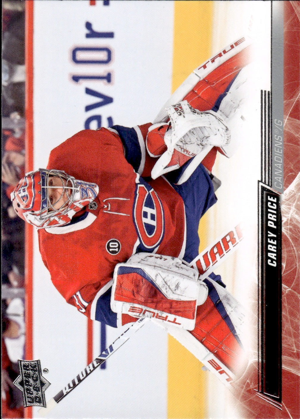 2022-23 Upper Deck Series 2 Hockey Base #347 Carey Price - Montreal Canadiens