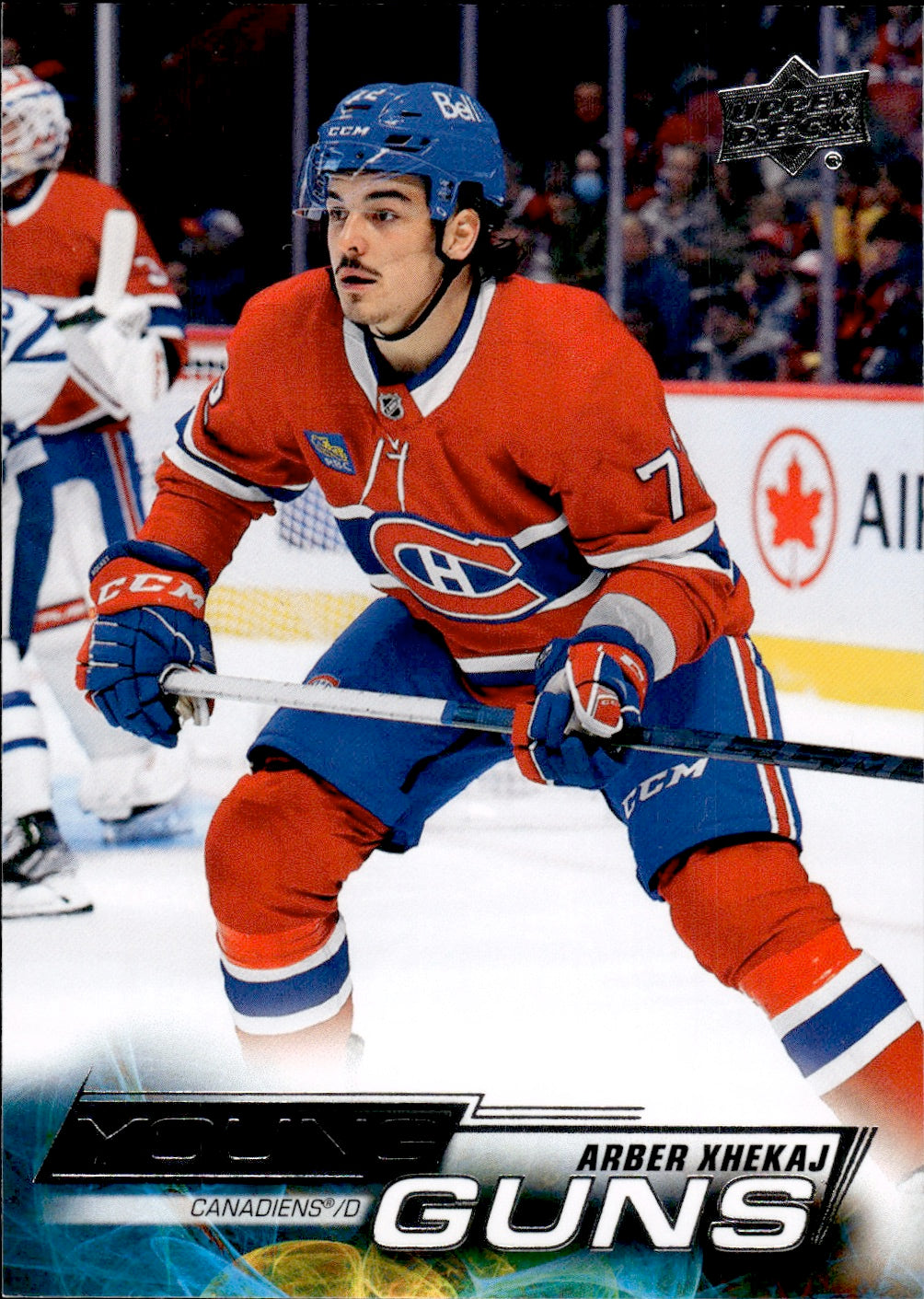 2022-23 Upper Deck Series 2 Hockey Young Guns #490 Arber Xhekaj - Montreal Canadiens