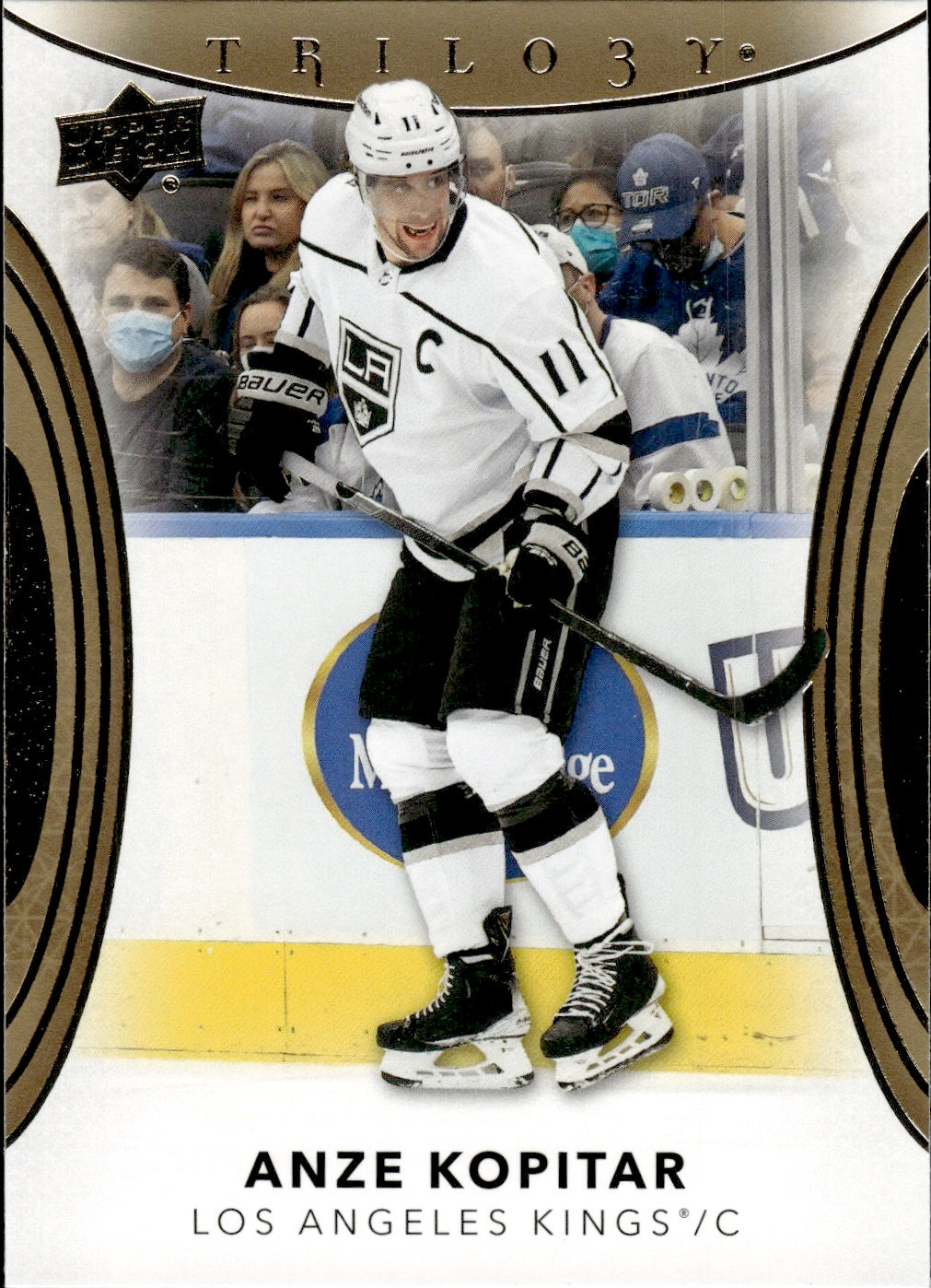 2022-23 Upper Deck Trilogy Hockey #10 Anze Kopitar - Los Angeles Kings