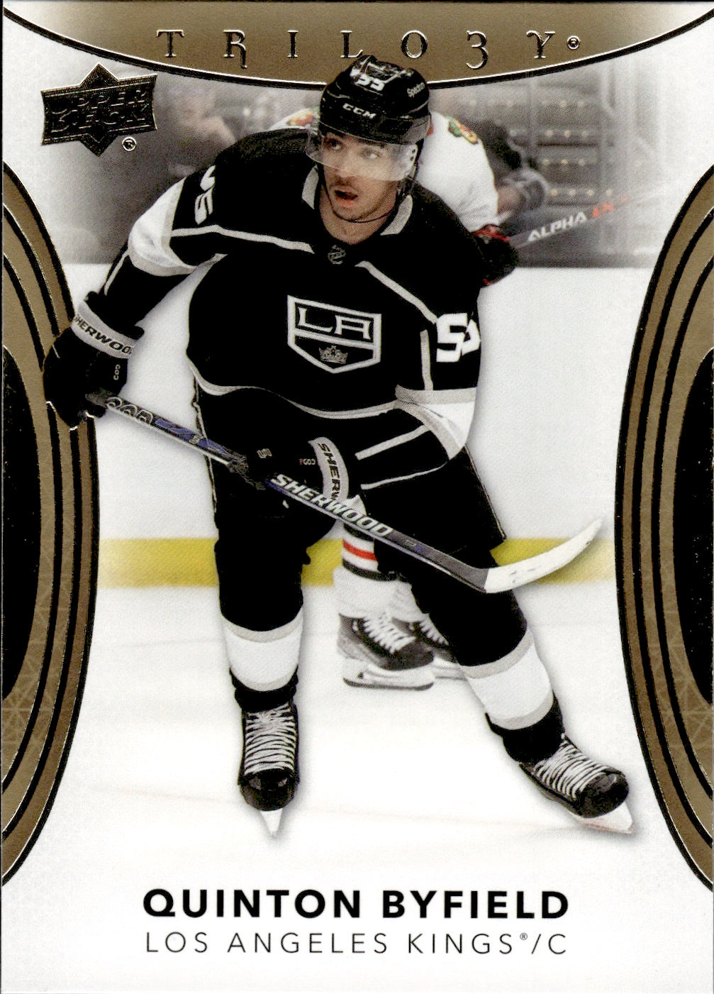 2022-23 Upper Deck Trilogy Hockey #30 Quinton Byfield - Los Angeles Kings