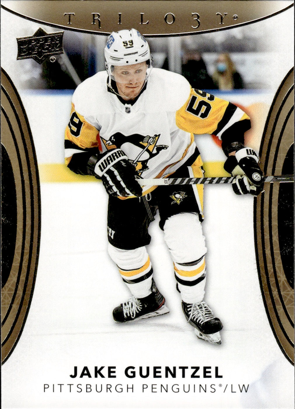 2022-23 Upper Deck Trilogy Hockey #70 Jake Guentzel - Pittsburgh Penguins