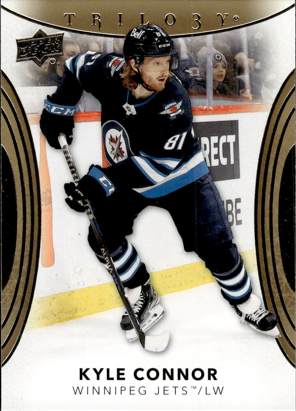 2022-23 Upper Deck Trilogy #78 Kyle Connor - Winnipeg Jets