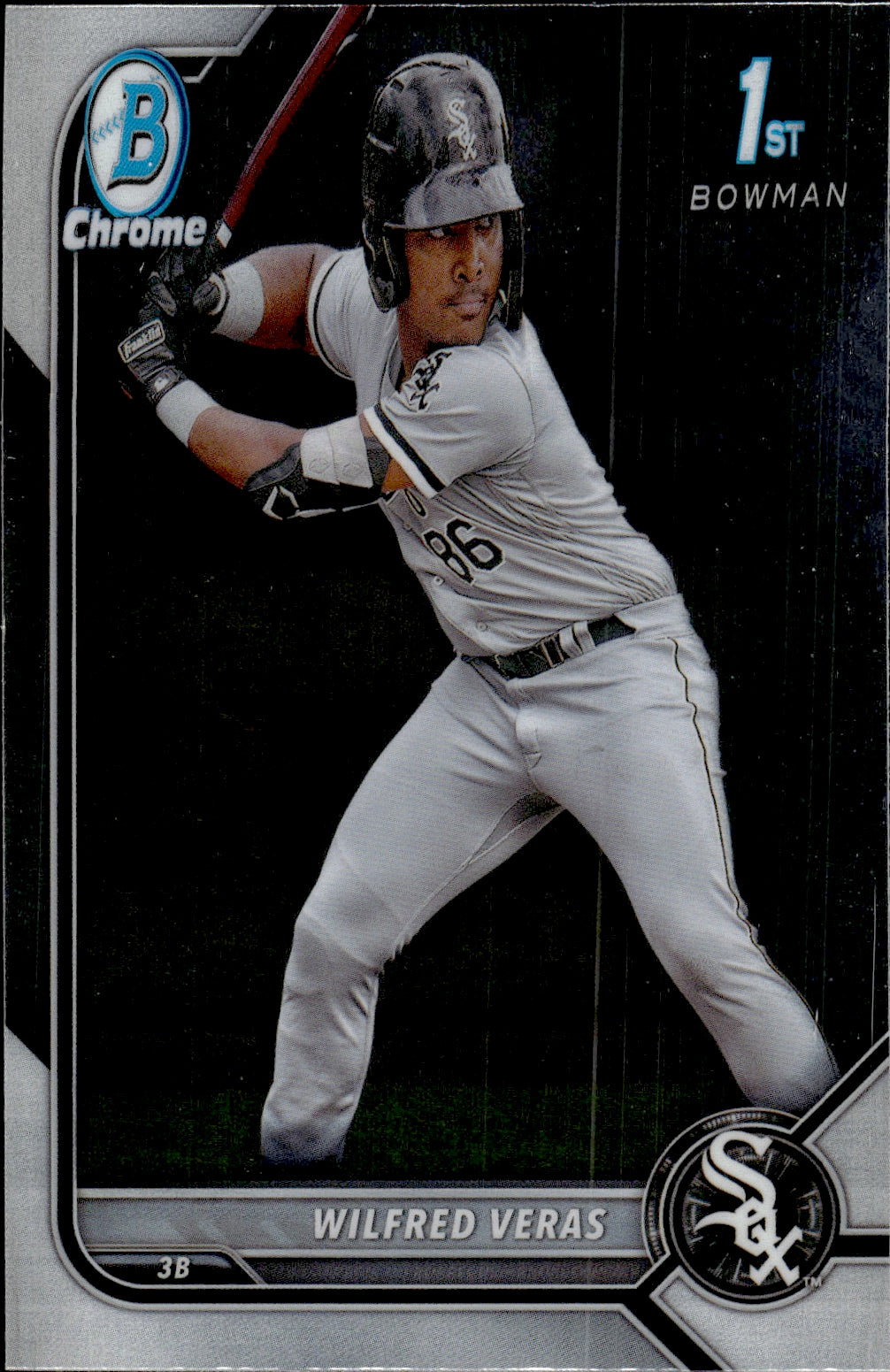 2022 Bowman Chrome Baseball Prospects #BCP-183 Wilfred Veras - Chicago White Sox