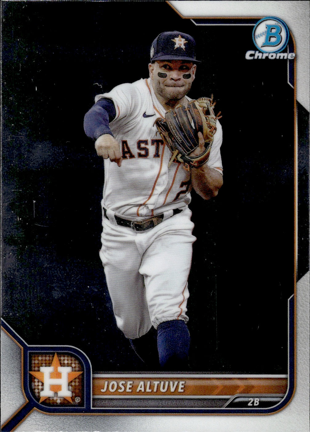 2022 Bowman Chrome Baseball #BCP-9 Jose Altuve - Houston Astros