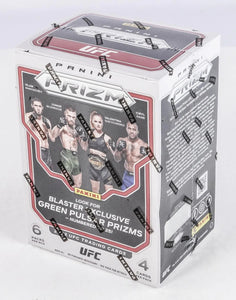 2022 Panini Prizm UFC 6-Pack Blaster Box (Green Pulsar Prizms!)