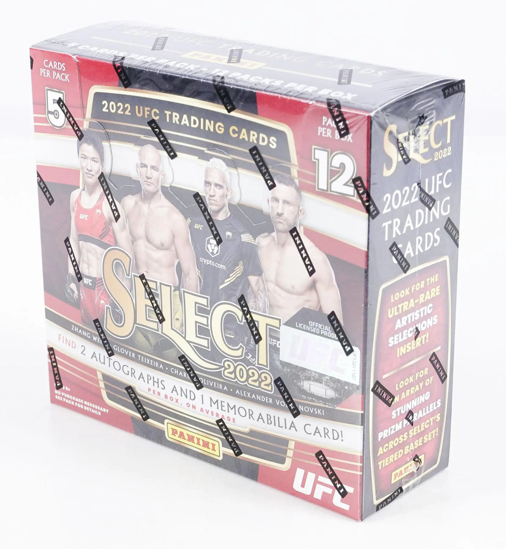 2022 Panini Select UFC Hobby Box