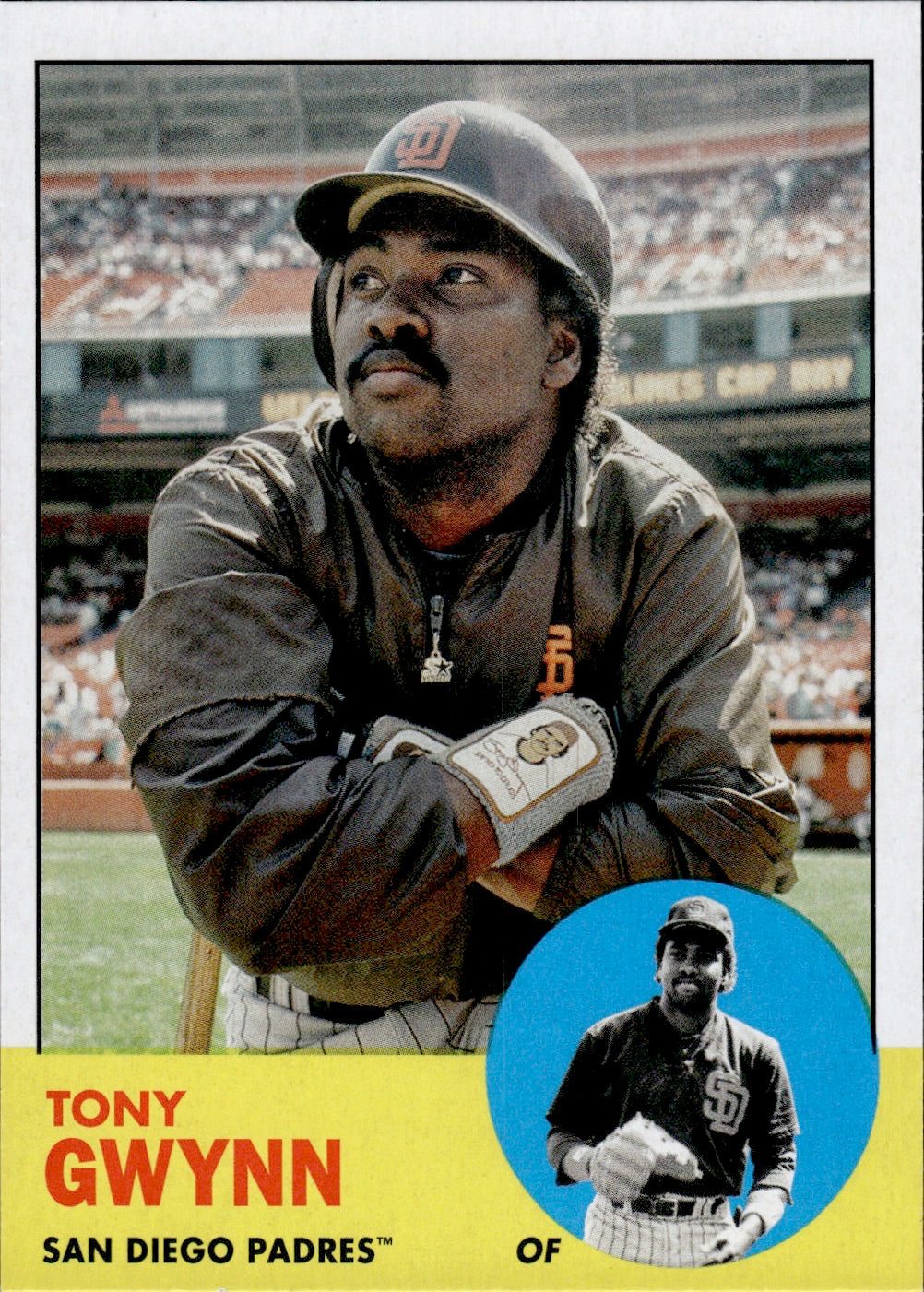 2022 Topps Archives Baseball 1963 Topps Design #22 Tony Gwynn - San Diego Padres