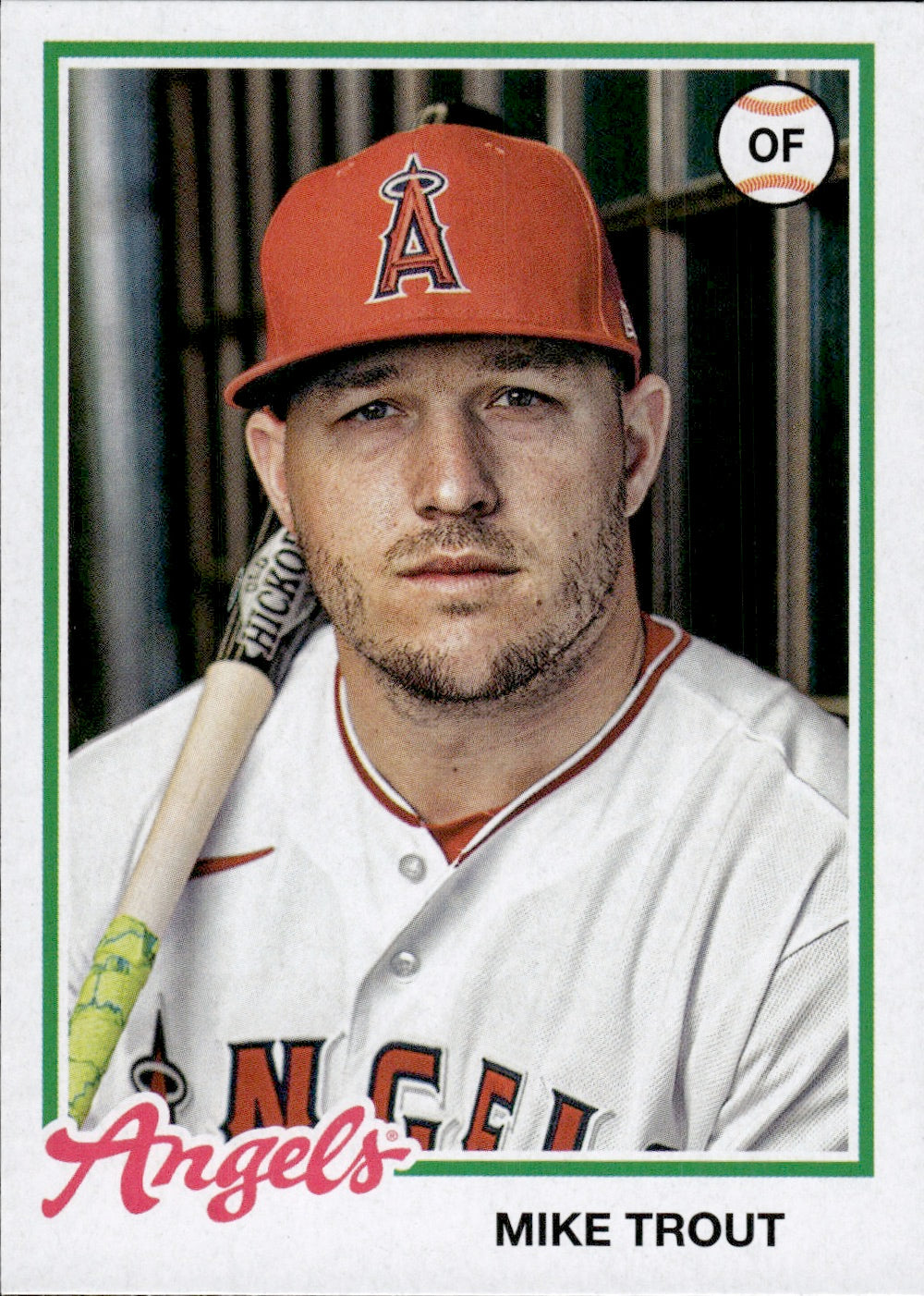 2022 Topps Archives Baseball 1978 Topps Design #150 Mike Trout - Los Angeles Angels