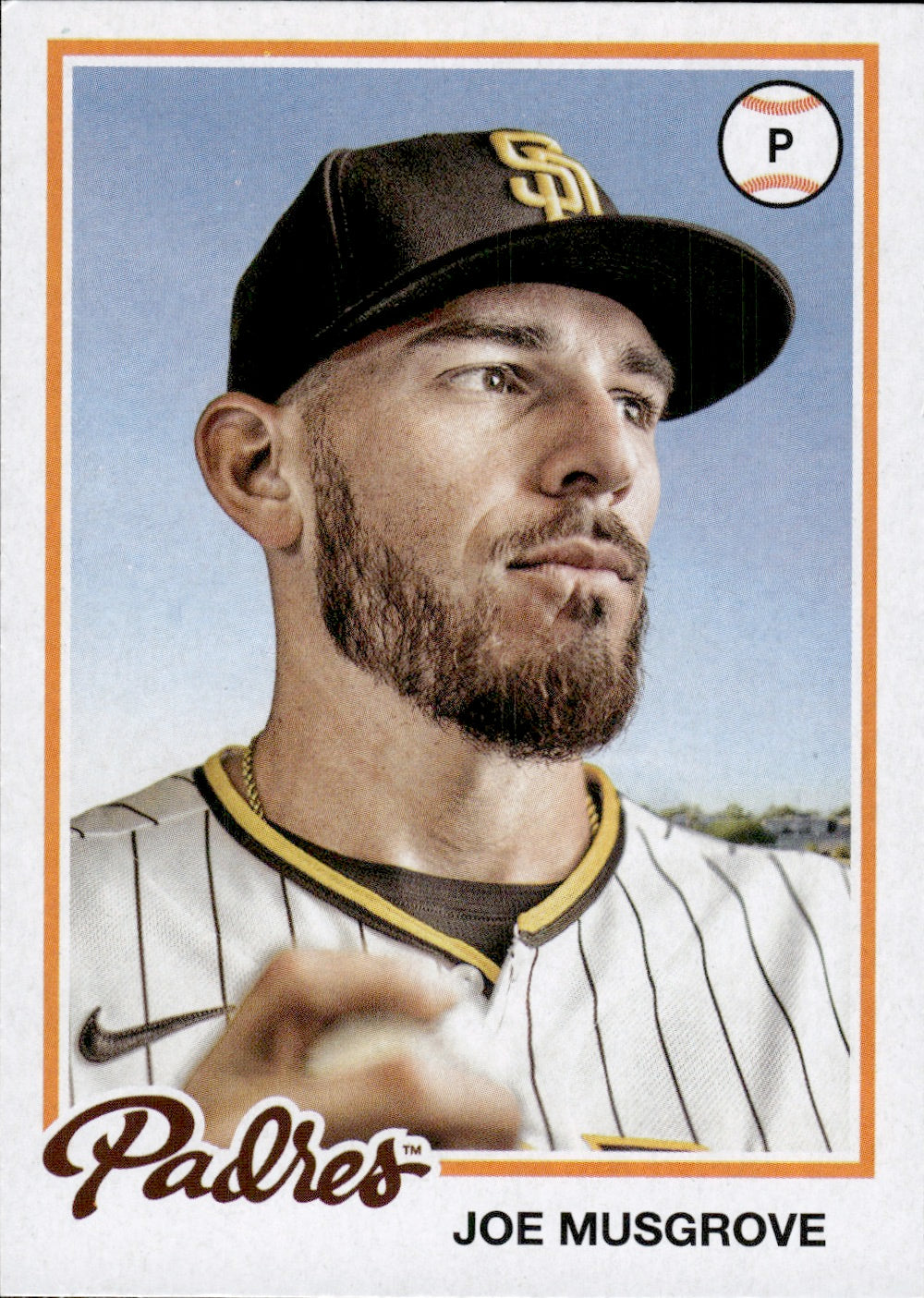 2022 Topps Archives Baseball 1978 Topps Design #188 Joe Musgrove - San Diego Padres