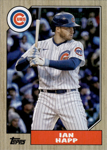 2022 Topps Archives Baseball 1987 Topps Design #206 Ian Happ - Chicago Cubs