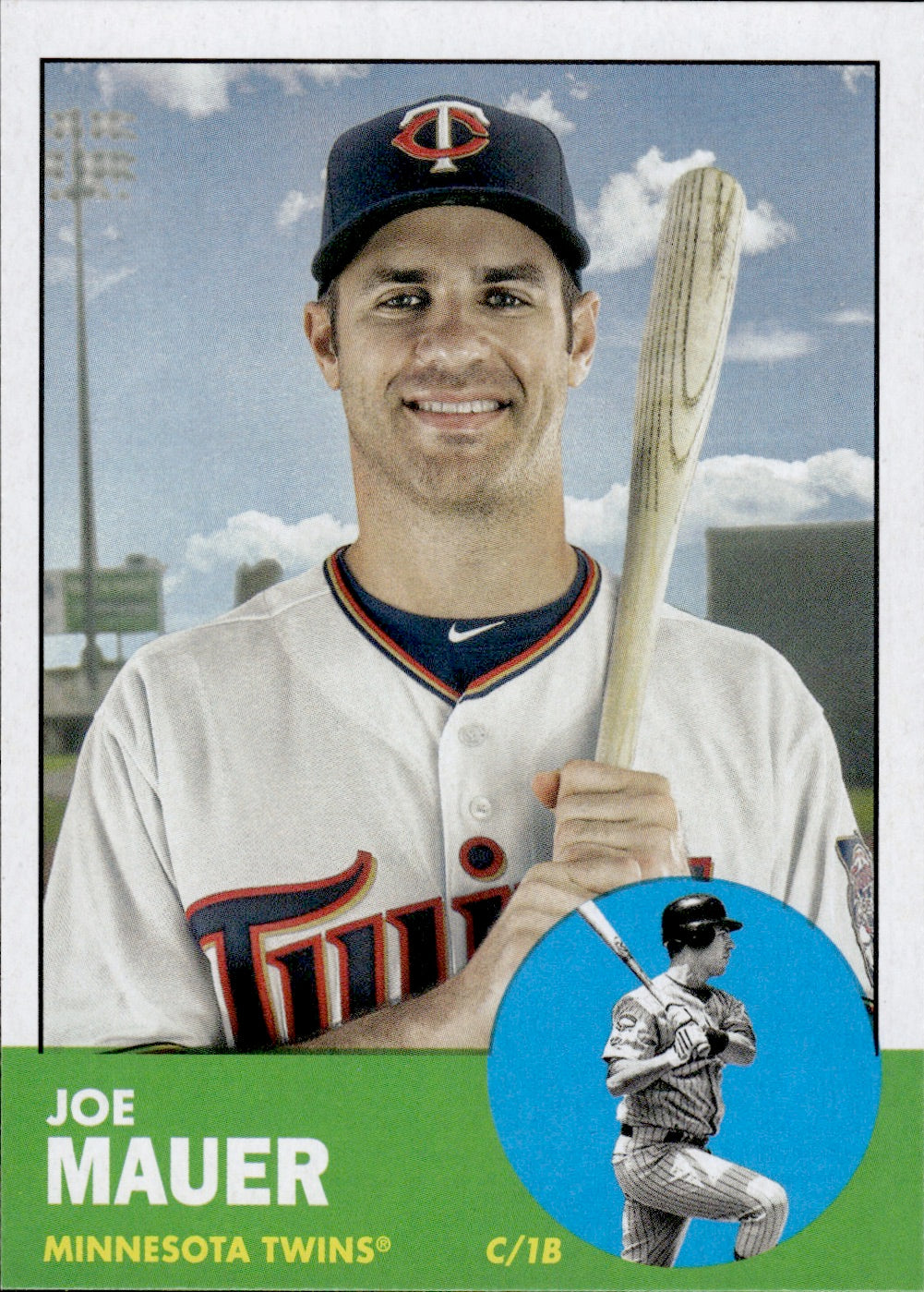 2022 Topps Archives Baseball #23 Joe Mauer - Minnesota Twins