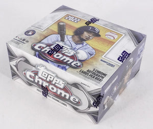 2022 Topps Chrome Baseball Hobby Jumbo Box (PLUS 1 Silver Pack!)