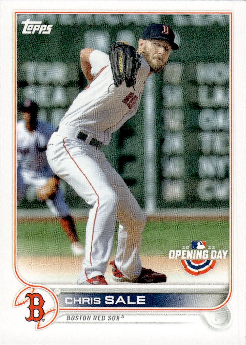 2022 Topps Opening Day Baseball #142 Chris Sale - Boston Red Sox