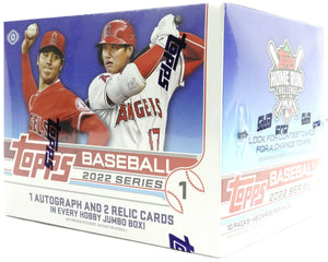 2022 Topps Series 1 Baseball Hobby Jumbo Box