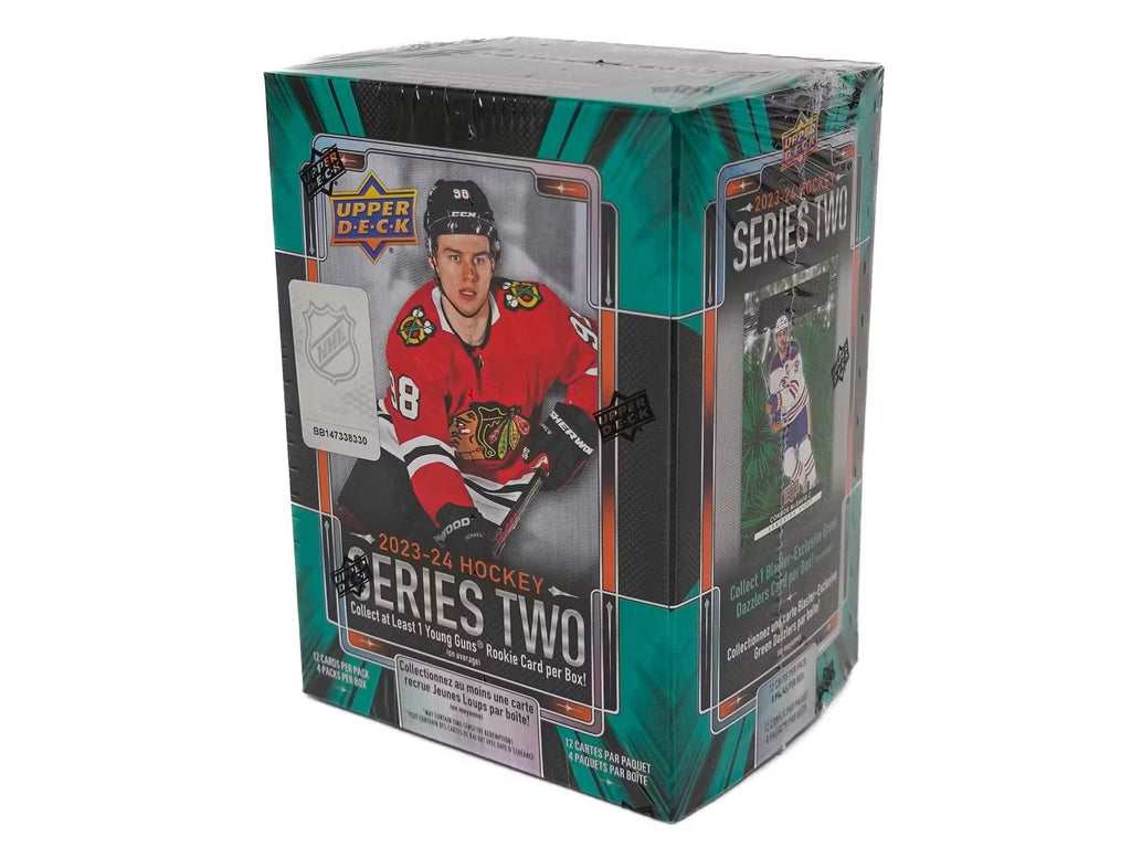 2023-24 Upper Deck Series 2 Hockey 4-Pack Blaster Box