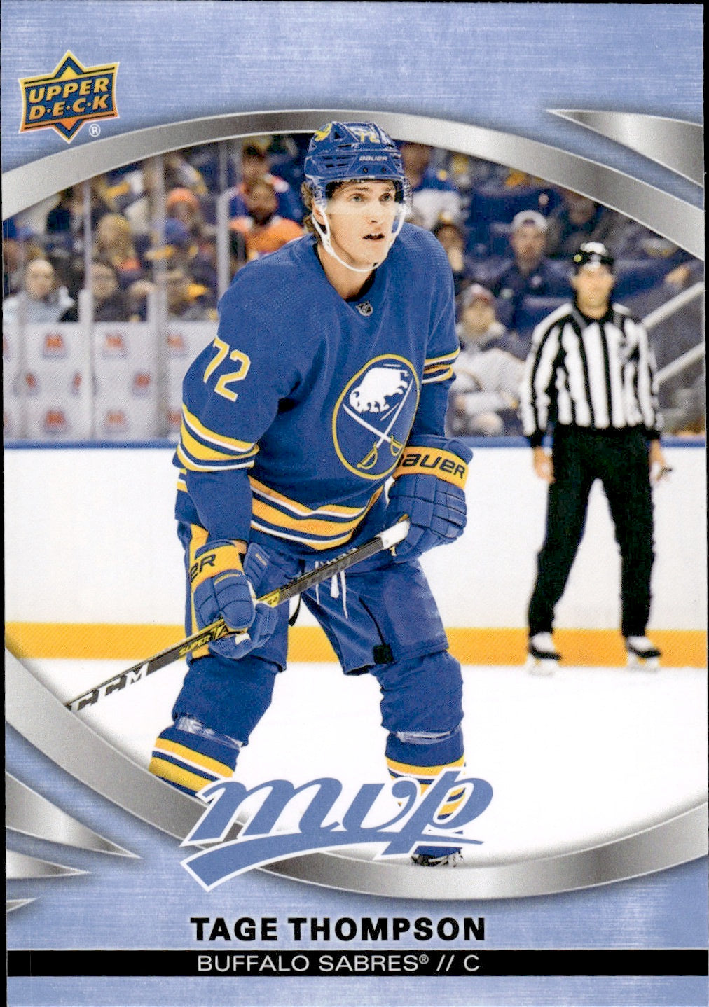 2023-24 Upper Deck MVP Hockey - Base #13 Tage Thompson - Buffalo Sabres