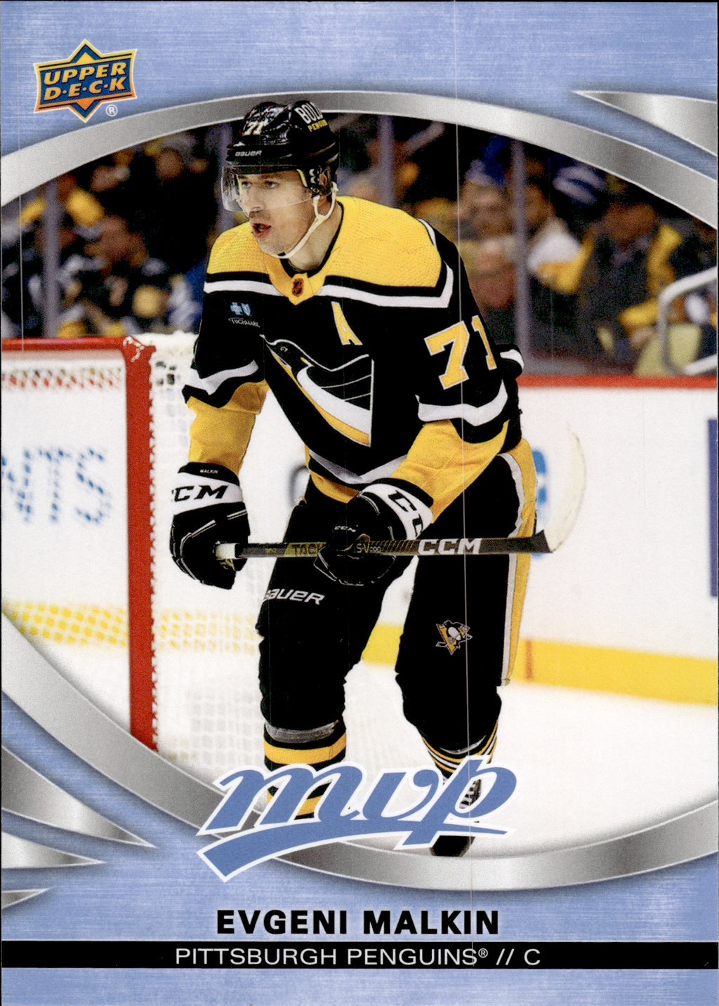 2023-24 Upper Deck MVP Hockey - Base #168 Evgeni Malkin - Pittsburgh Penguins