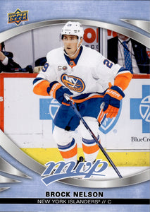 2023-24 Upper Deck MVP Hockey - Base #196 Brock Nelson - New York Islanders