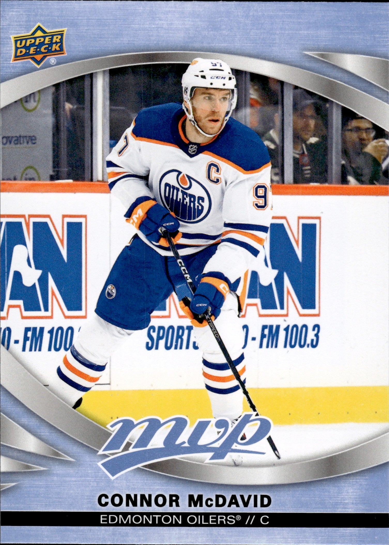 2023-24 Upper Deck MVP Hockey - Base #35 Connor McDavid - Edmonton Oilers